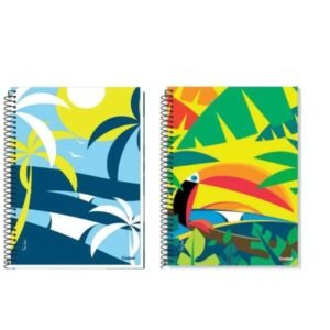 Caderno Universitário Capa Dura 20m 320F Original Arts Credeal
