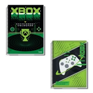 Caderno Universitário Capa Dura 10m 160F Xbox Credeal