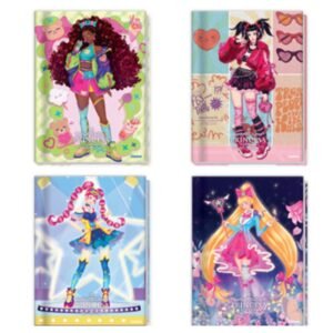 Caderno Desenho Capa Dura 80F Princesa Fashion 280409 Credeal