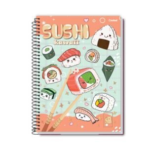 Caderno Universitário Capa Dura 10m 160F Hashi Credeal