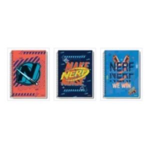 Caderno Desenho Capa Dura 80F Nerf Light Credeal