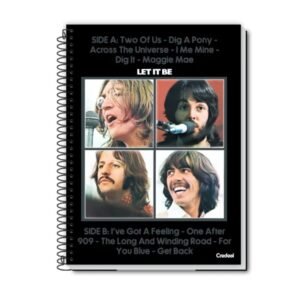 Caderno Universitário Capa Dura 20m 320F The Beatles Credeal