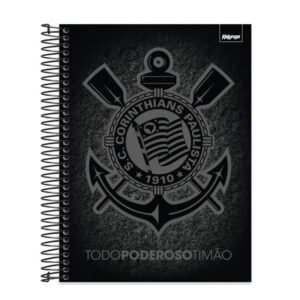 Caderno Universitário Capa Dura 20m 320F Corinthians 286869 Credeal