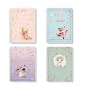 Caderno Universitário Capa Dura 16m 320F Lala Pets 377642 Credeal