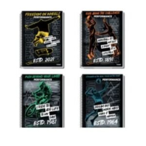 Caderno 1/4 200F Performance Credeal