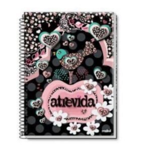 Caderno Universitário Capa Dura 20m 320F Atrevida Credeal