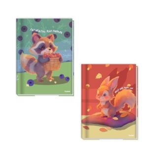 Caderno Brochura 1/4 Capa Dura 80F Lala Pets 274088 Credeal