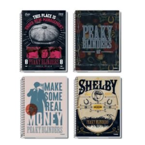 Caderno Universitário Capa Dura 20m 320F Peaky Blinders Credeal