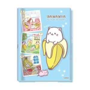 Caderno Brochura Capa Dura 80F Bananya 281109 Credeal