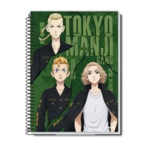 Caderno Universitário Capa Dura 20m 320F Tokyo Revengers Credeal