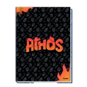 Caderno Brochura Capa Dura 80F Athos e Problems 281314 Credeal