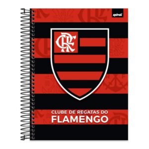 Caderno Universitário Capa Dura 20m 320F Flamengo Credeal