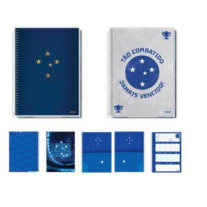 Caderno Universitário Capa Dura 20m 320F Cruzeiro 286036 Credeal