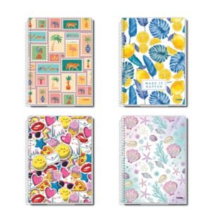 Caderno Universitário Capa Dura 16m 320F Bolt Fem 377659 Credeal