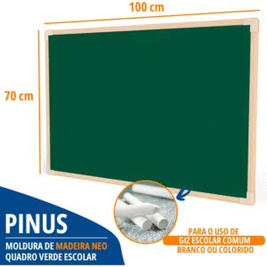 Quadro Verde 100x70cm Stalo
