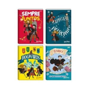 Caderno Brochura Capa Dura 96F Harry Potter 65321JANDAIA