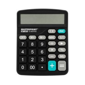 Calculadora 12 Dígitos Masterprint MP1087