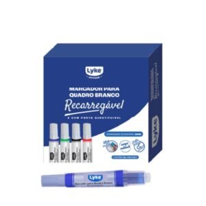 Marcador Qb C/refil Azul Lyke