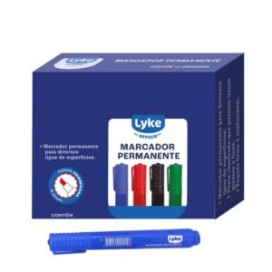 Marcador Permanente Azul 101215 Lyke