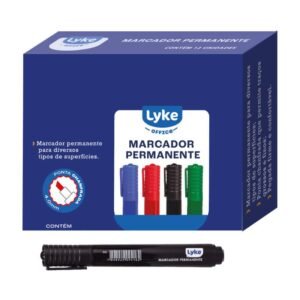 Marcador Permanente Preto 101222 Lyke