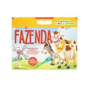 Megapad Colorir Atividades Fazenda Konig
