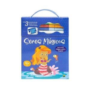 Livro Magico para Colorir Seres Magicos Konig