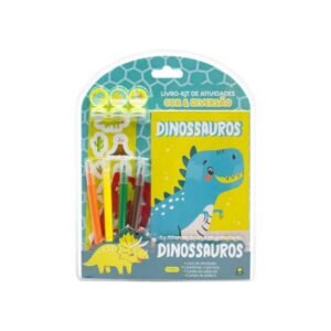 Livro Kit de Atividades Dinossauros Konig