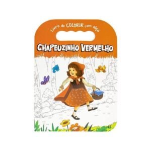 Livro de Colorir com Alca Chapeuzinho Vermelho Konig