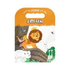 Livro de Colorir com Alca Rei Leao o Konig