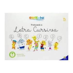 Escolinha Escrever Bem Praticando a Letra Cursiva Konig