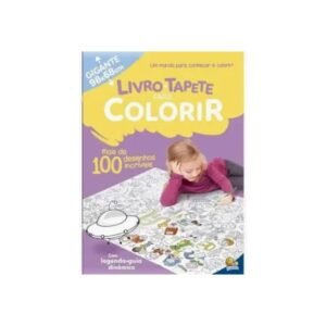 Livro Tapete para Colorir Mais de 100 Desenhos Incriveis Konig