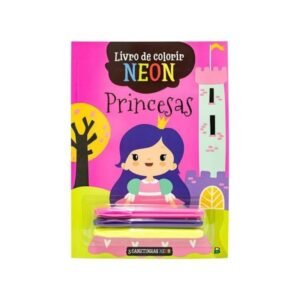 Livro de Colorir Neon Princesas 117917 Konig