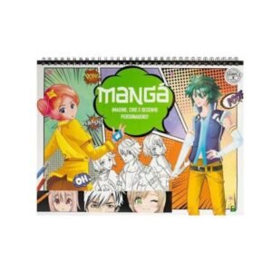 Manga Imagine e Crie Verde Konig