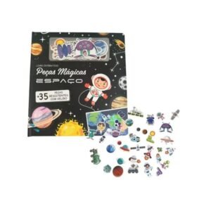 Pecas Magicas Um Livro Velcro Espaco 1180380 Konig