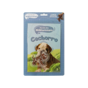 Mundo dos Minianimais Leia e Brinque Cachorro 1193350 Konig