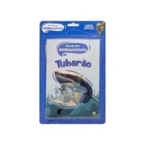 Mundo dos Minianimais Leia e Brinque Tubarao 1193422 Konig