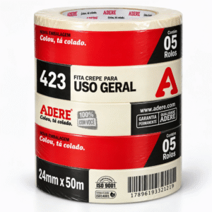 Fita Crepe Uso Geral 24mm x50m Adere