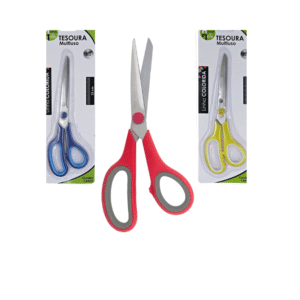 Tesoura Colorida HM130 9.5pol Home e more