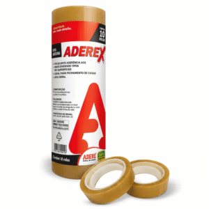 Fita Adesiva Transparente 12mm x 10m Adere