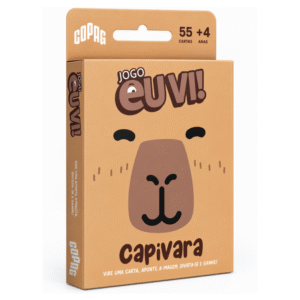 Brinquedo Cartas Jogo Eu Vi Capivara 36363 Copag