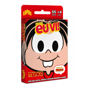 Brinquedo Cartas Jogo Eu Vi Turma da Monica 36725 Copag